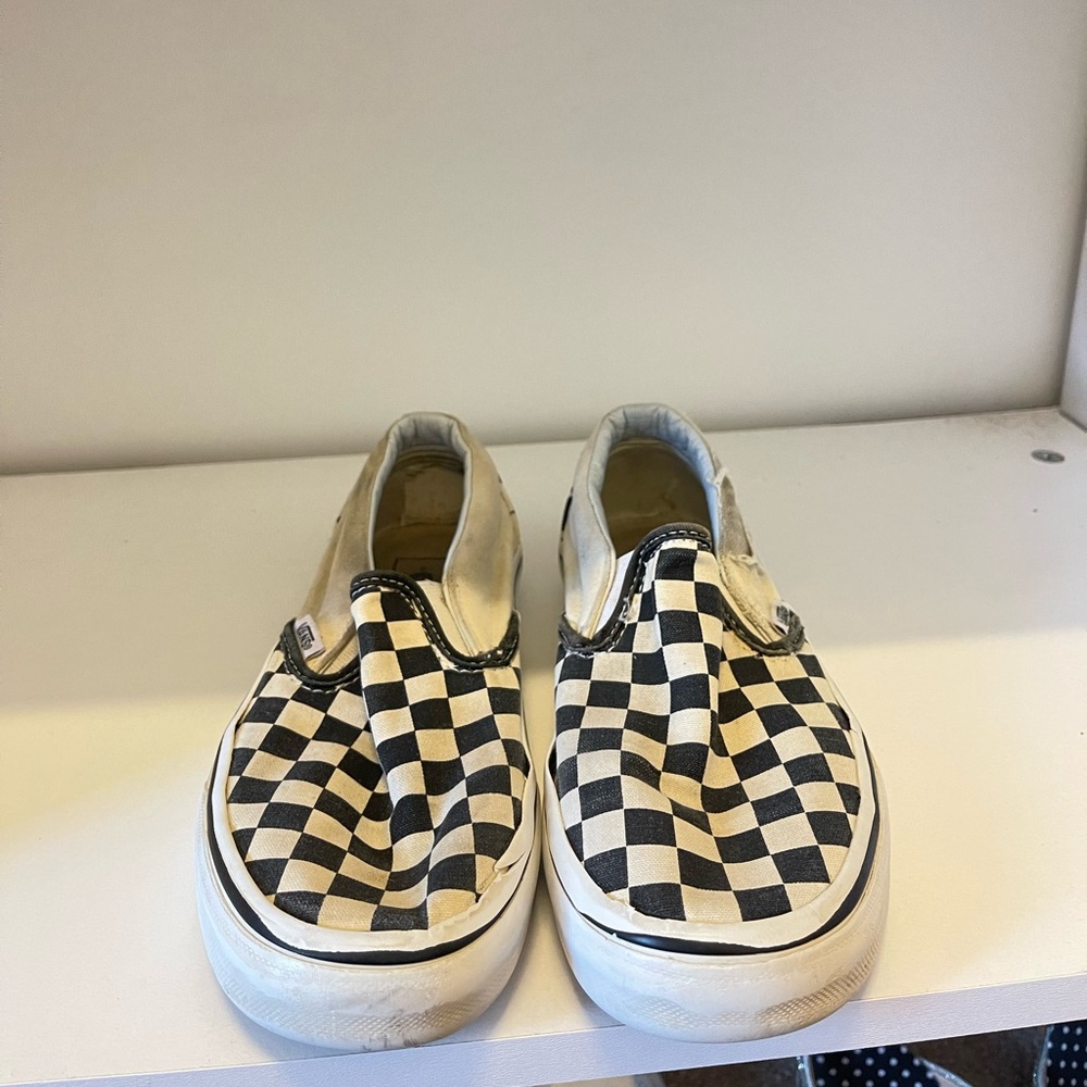 Checkered vans